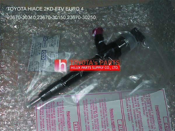 23670-30310,23670-30150,23670-30250,Genuine New Toyota Hiace 2KD Injector Euro 4